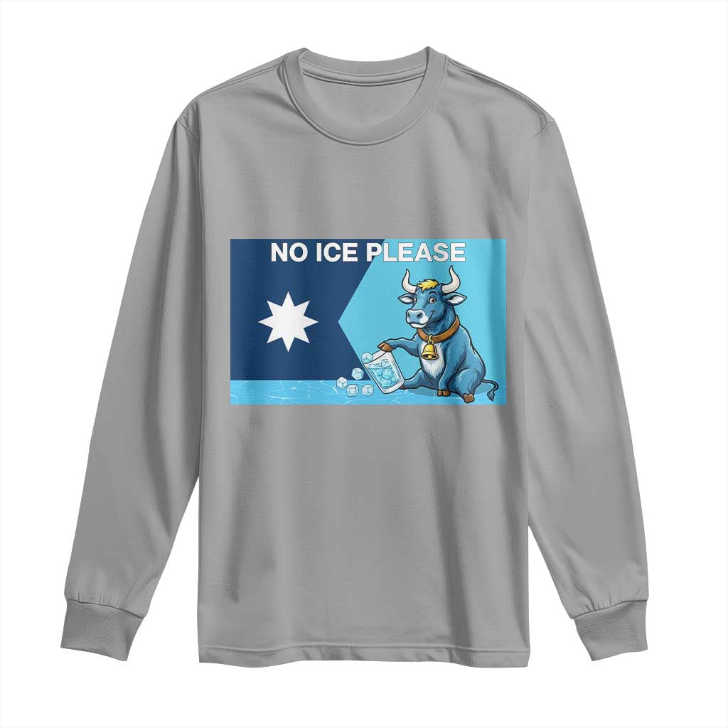 Funny Political Folklore Babe The Blue Ox Long Sleeve Shirt No Ice Please