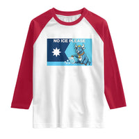 Funny Political Folklore Babe The Blue Ox Raglan Shirt No Ice Please