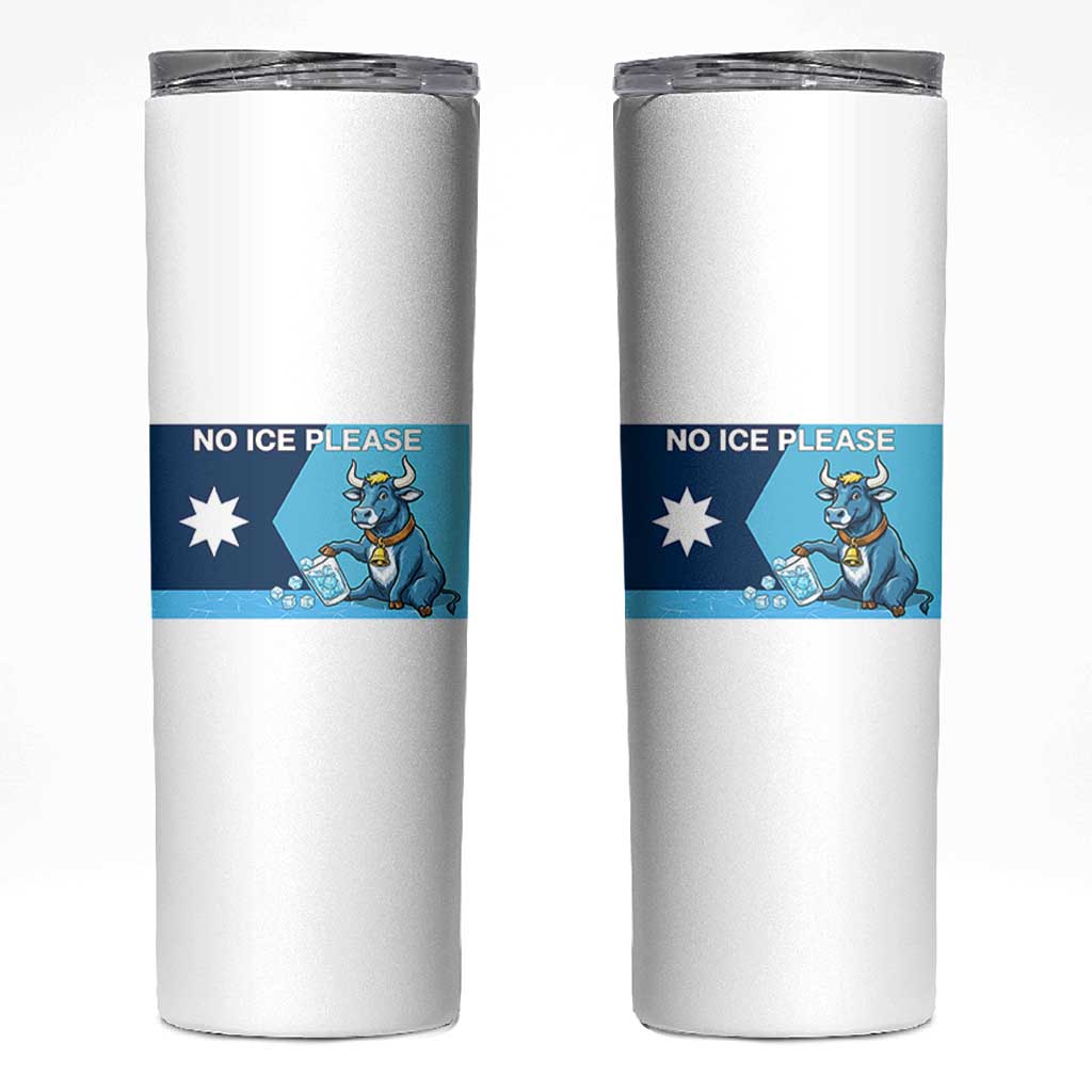 Funny Political Folklore Babe The Blue Ox Skinny Tumbler No Ice Please