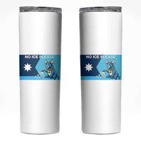 Funny Political Folklore Babe The Blue Ox Skinny Tumbler No Ice Please