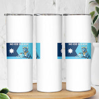 Funny Political Folklore Babe The Blue Ox Skinny Tumbler No Ice Please