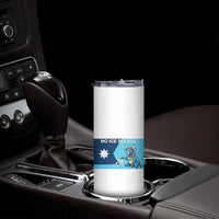 Funny Political Folklore Babe The Blue Ox Skinny Tumbler No Ice Please