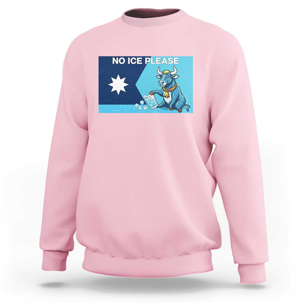 Funny Political Folklore Babe The Blue Ox Sweatshirt No Ice Please