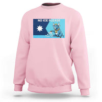 Funny Political Folklore Babe The Blue Ox Sweatshirt No Ice Please
