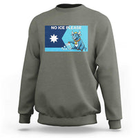 Funny Political Folklore Babe The Blue Ox Sweatshirt No Ice Please