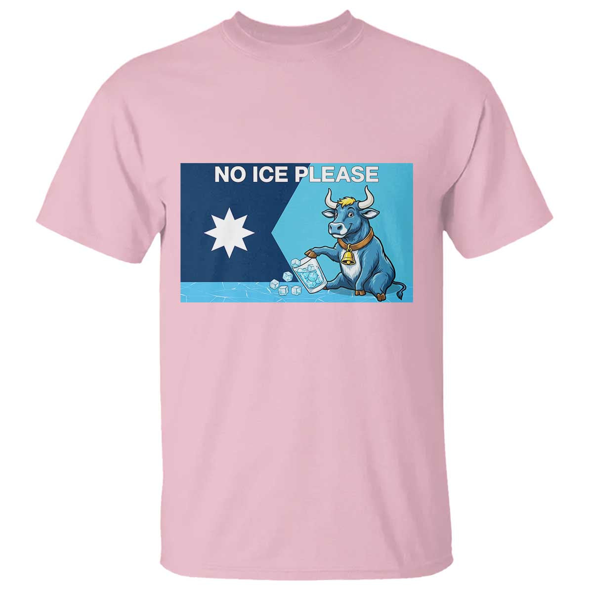 Funny Political Folklore Babe The Blue Ox T Shirt No Ice Please