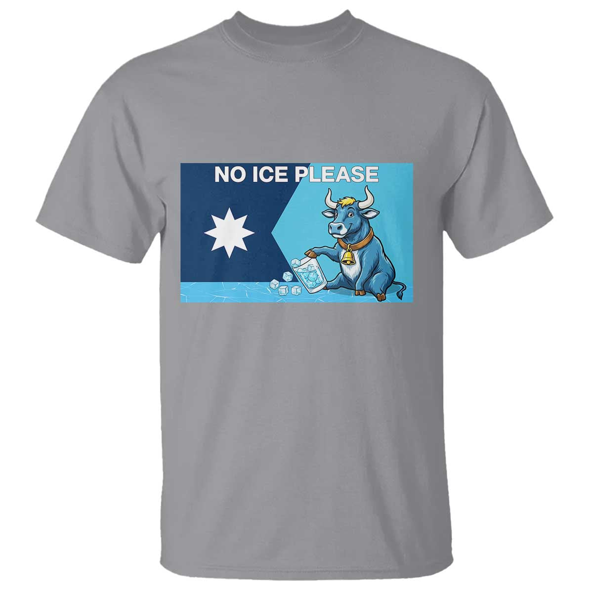 Funny Political Folklore Babe The Blue Ox T Shirt No Ice Please