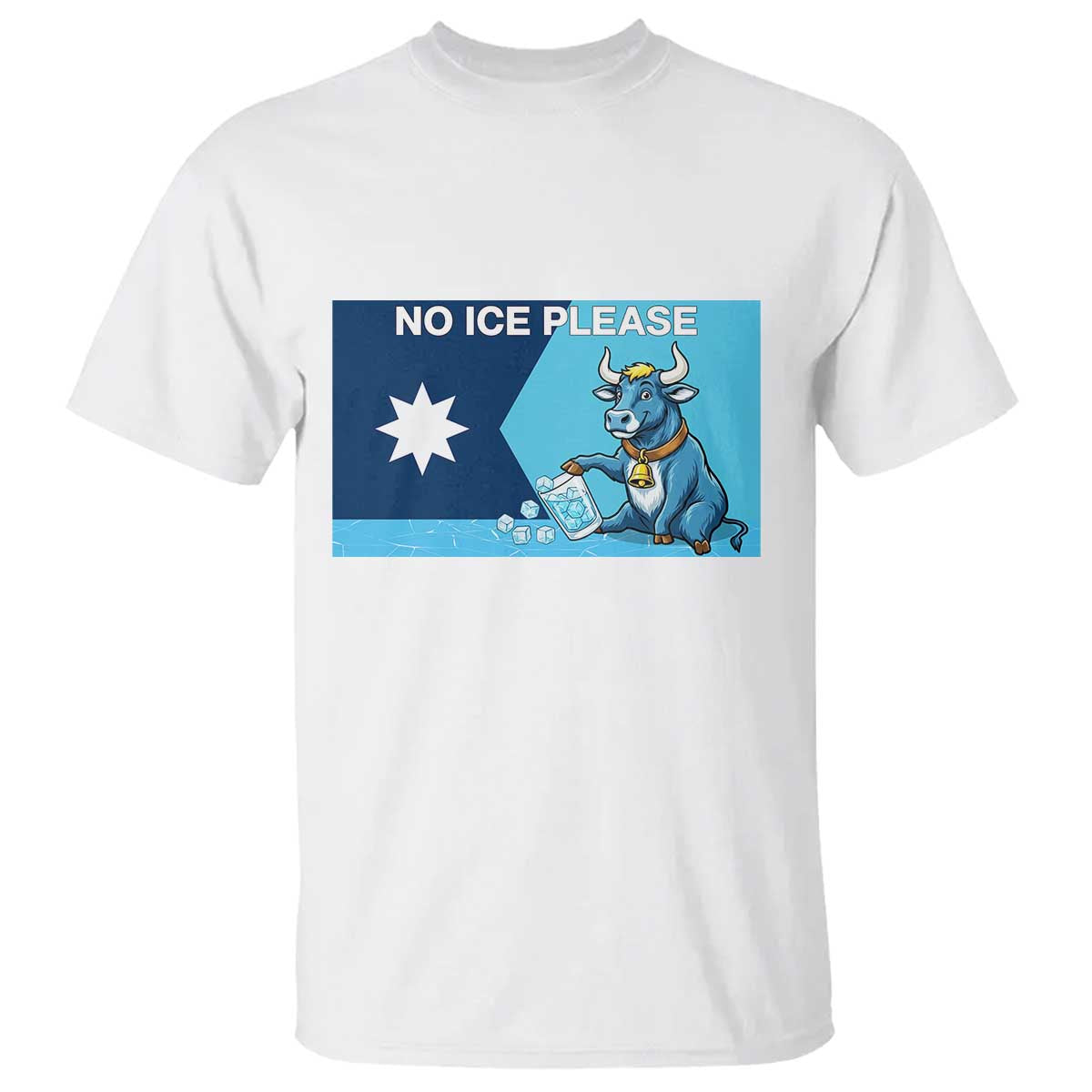 Funny Political Folklore Babe The Blue Ox T Shirt No Ice Please