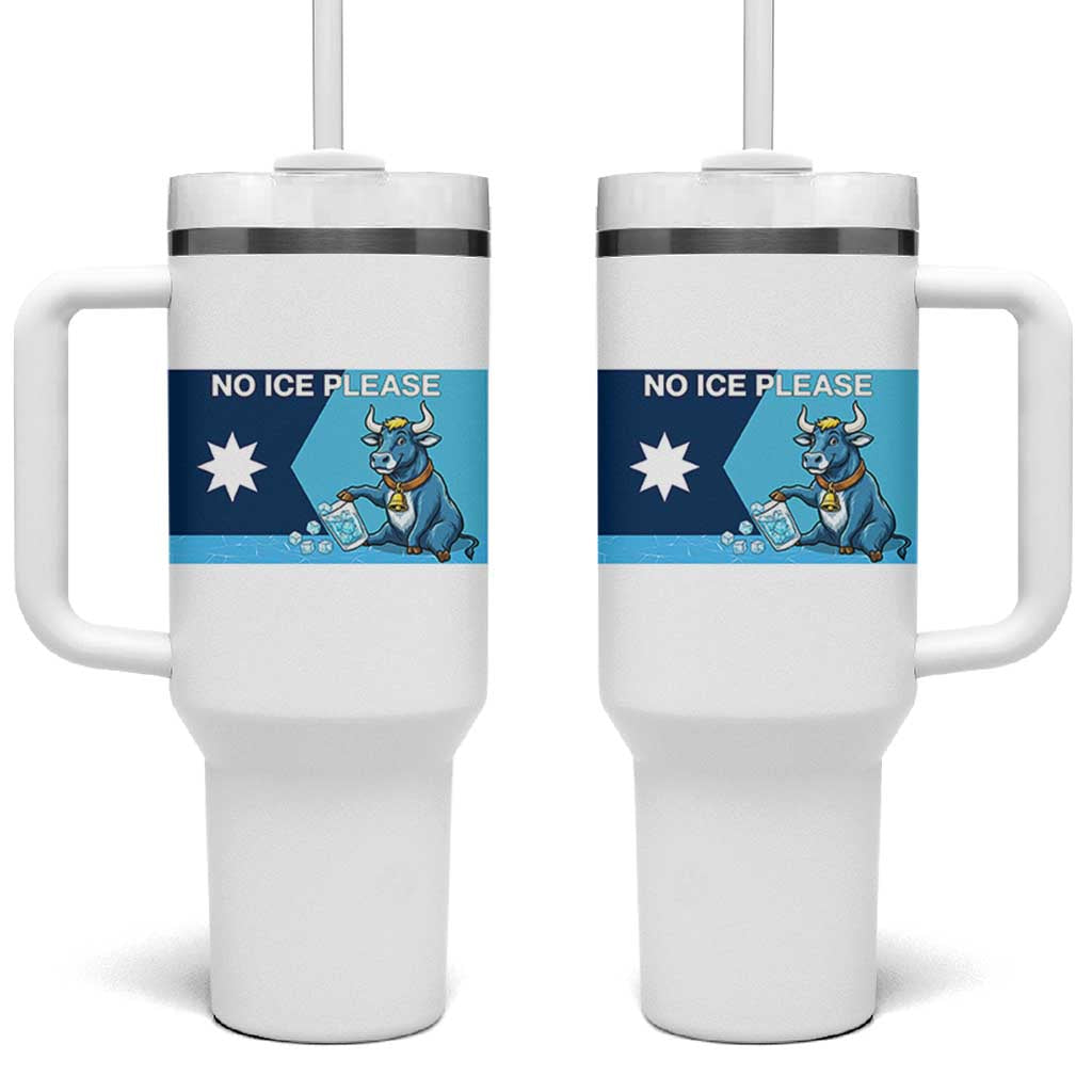 Funny Political Folklore Babe The Blue Ox Tumbler With Handle No Ice Please