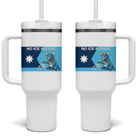 Funny Political Folklore Babe The Blue Ox Tumbler With Handle No Ice Please