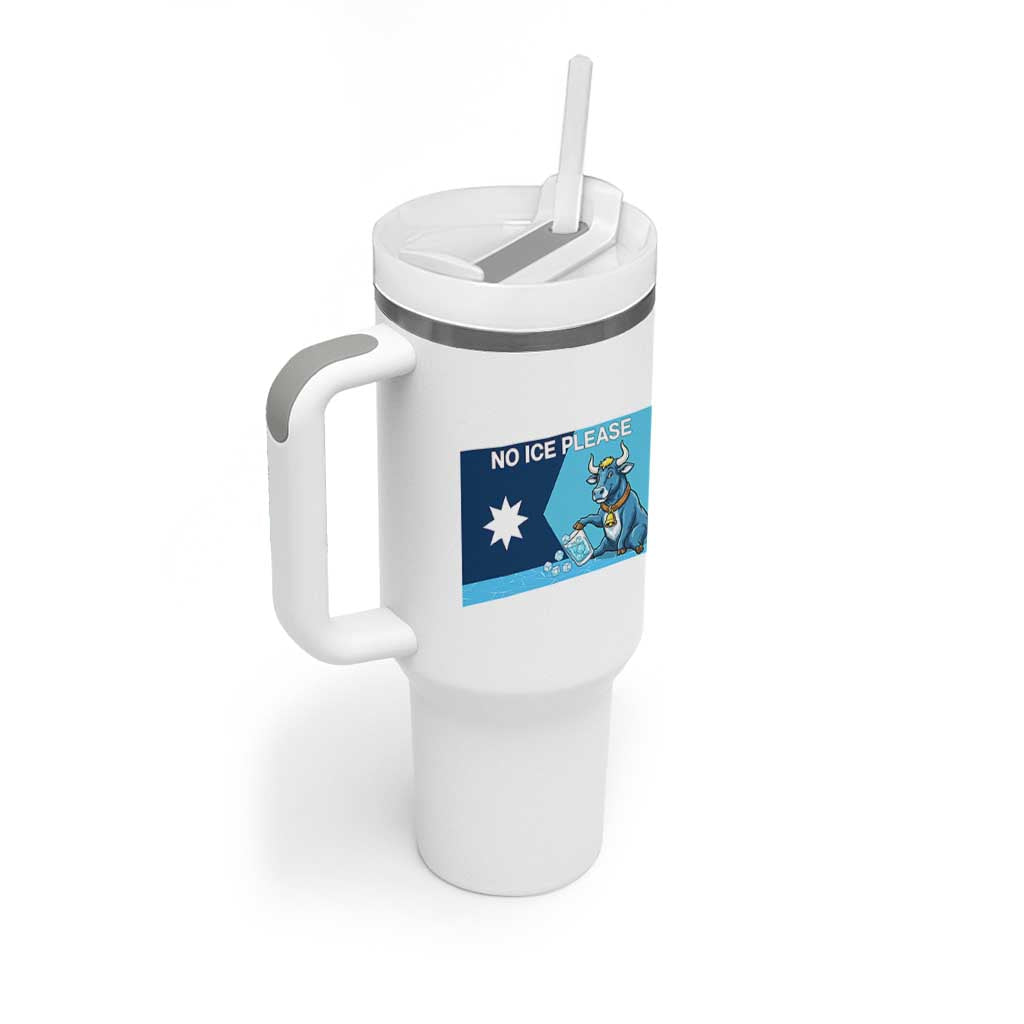 Funny Political Folklore Babe The Blue Ox Tumbler With Handle No Ice Please