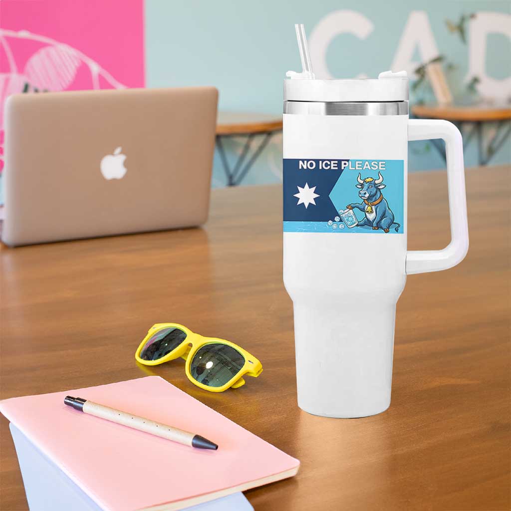 Funny Political Folklore Babe The Blue Ox Tumbler With Handle No Ice Please
