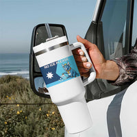 Funny Political Folklore Babe The Blue Ox Tumbler With Handle No Ice Please