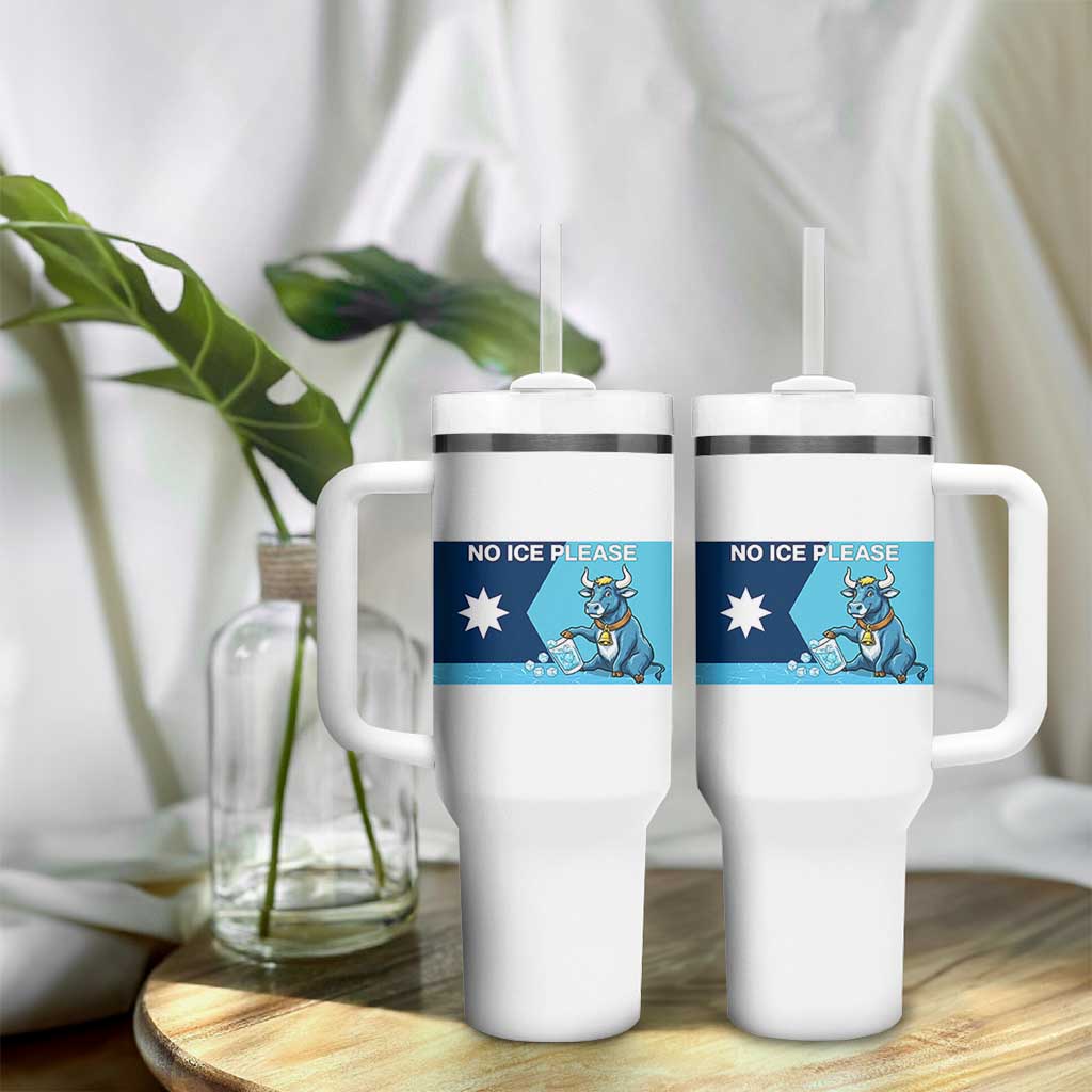 Funny Political Folklore Babe The Blue Ox Tumbler With Handle No Ice Please