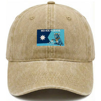 Funny Political Folklore Babe The Blue Ox Washed Cotton Baseball Cap No Ice Please