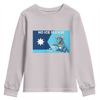 Funny Political Folklore Babe The Blue Ox Youth Sweatshirt No Ice Please