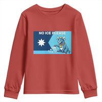 Funny Political Folklore Babe The Blue Ox Youth Sweatshirt No Ice Please