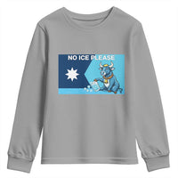 Funny Political Folklore Babe The Blue Ox Youth Sweatshirt No Ice Please