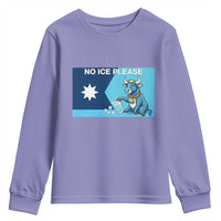 Funny Political Folklore Babe The Blue Ox Youth Sweatshirt No Ice Please