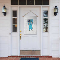 Funny Minnesota Folklore Babe The Blue Ox Garden Flag Ice Out