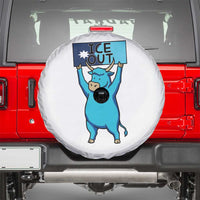 Funny Minnesota Folklore Babe The Blue Ox Spare Tire Cover Ice Out