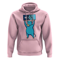Funny Minnesota Folklore Babe The Blue Ox Hoodie Ice Out