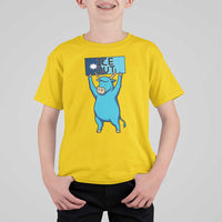 Funny Minnesota Folklore Babe The Blue Ox T Shirt For Kid Ice Out