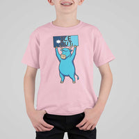 Funny Minnesota Folklore Babe The Blue Ox T Shirt For Kid Ice Out