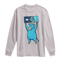 Funny Minnesota Folklore Babe The Blue Ox Long Sleeve Shirt Ice Out