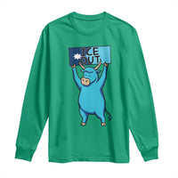 Funny Minnesota Folklore Babe The Blue Ox Long Sleeve Shirt Ice Out