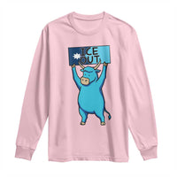 Funny Minnesota Folklore Babe The Blue Ox Long Sleeve Shirt Ice Out