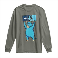 Funny Minnesota Folklore Babe The Blue Ox Long Sleeve Shirt Ice Out