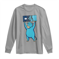 Funny Minnesota Folklore Babe The Blue Ox Long Sleeve Shirt Ice Out