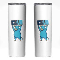 Funny Minnesota Folklore Babe The Blue Ox Skinny Tumbler Ice Out