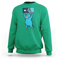 Funny Minnesota Folklore Babe The Blue Ox Sweatshirt Ice Out