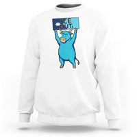 Funny Minnesota Folklore Babe The Blue Ox Sweatshirt Ice Out