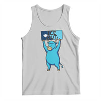 Funny Minnesota Folklore Babe The Blue Ox Tank Top Ice Out