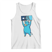 Funny Minnesota Folklore Babe The Blue Ox Tank Top Ice Out