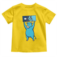 Funny Minnesota Folklore Babe The Blue Ox Toddler T Shirt Ice Out