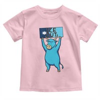 Funny Minnesota Folklore Babe The Blue Ox Toddler T Shirt Ice Out