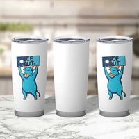Funny Minnesota Folklore Babe The Blue Ox Tumbler Cup Ice Out