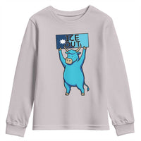 Funny Minnesota Folklore Babe The Blue Ox Youth Sweatshirt Ice Out
