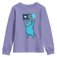 Funny Minnesota Folklore Babe The Blue Ox Youth Sweatshirt Ice Out