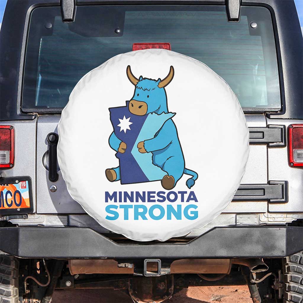 Minnesota Strong Spare Tire Cover Blue Ox Midwest Folklore Heritage