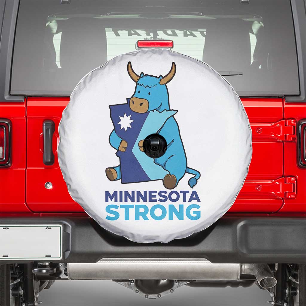Minnesota Strong Spare Tire Cover Blue Ox Midwest Folklore Heritage