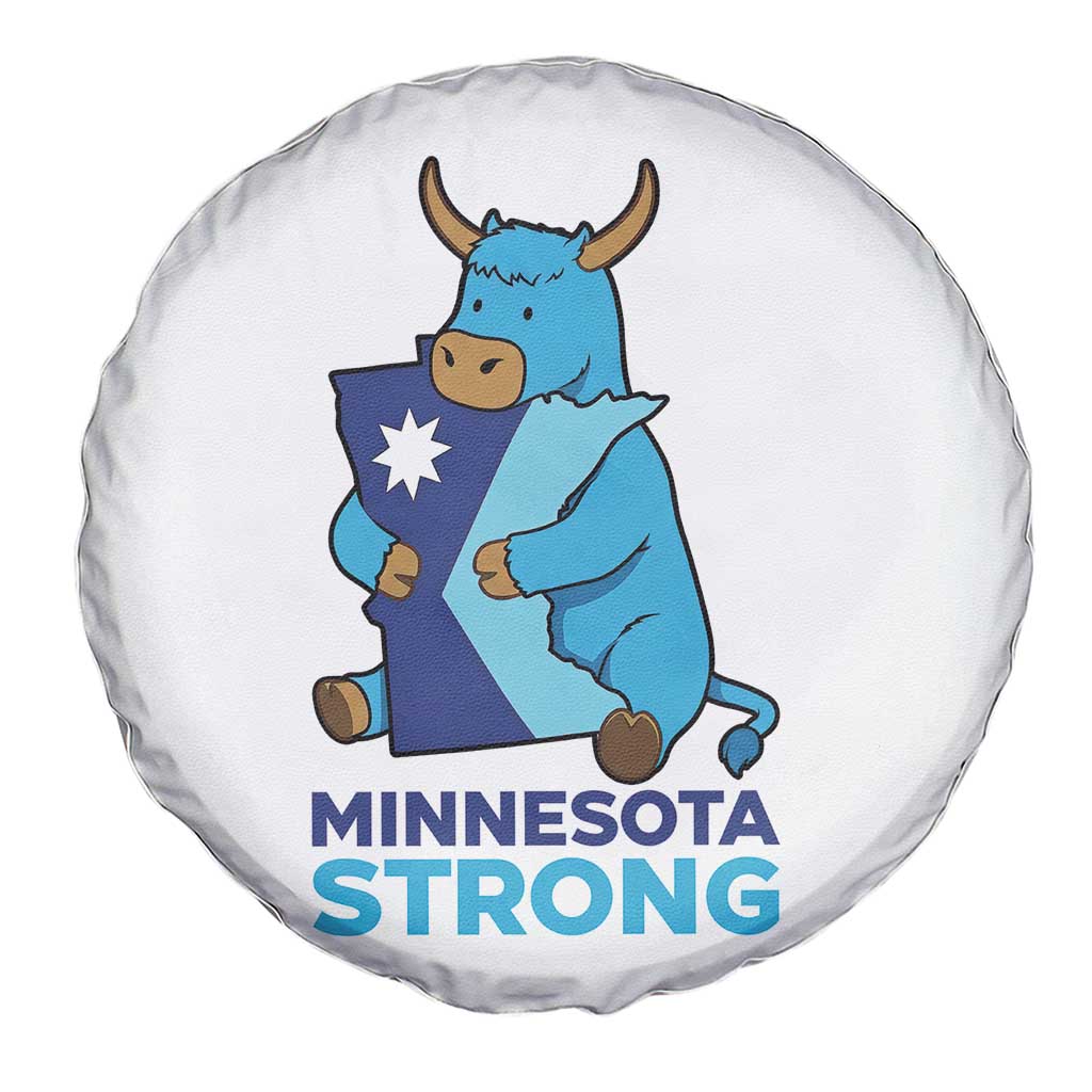 Minnesota Strong Spare Tire Cover Blue Ox Midwest Folklore Heritage