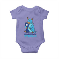 Minnesota Strong Baby Onesie Blue Ox Midwest Folklore Heritage