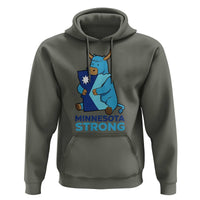 Minnesota Strong Hoodie Blue Ox Midwest Folklore Heritage