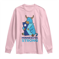 Minnesota Strong Long Sleeve Shirt Blue Ox Midwest Folklore Heritage