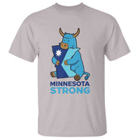 Minnesota Strong T Shirt Blue Ox Midwest Folklore Heritage
